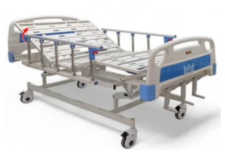 Bed (Hospital Elektric Bed 3 Crank)
