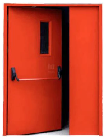 ASIMETRIS FIRE DOOR (Motif Kayu)